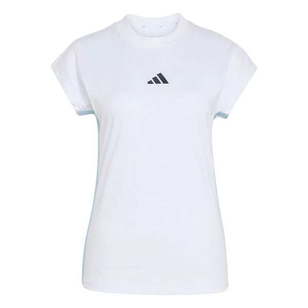 ESSENTIALS 3-STRIPES SINGLE JERSEY TEE - KD9444