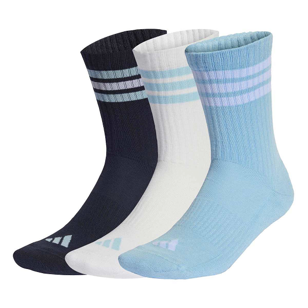 3STRIPES CUSHIONED SPORTSWEAR CREW SOCKS 3 PAIR PACK - KE5504