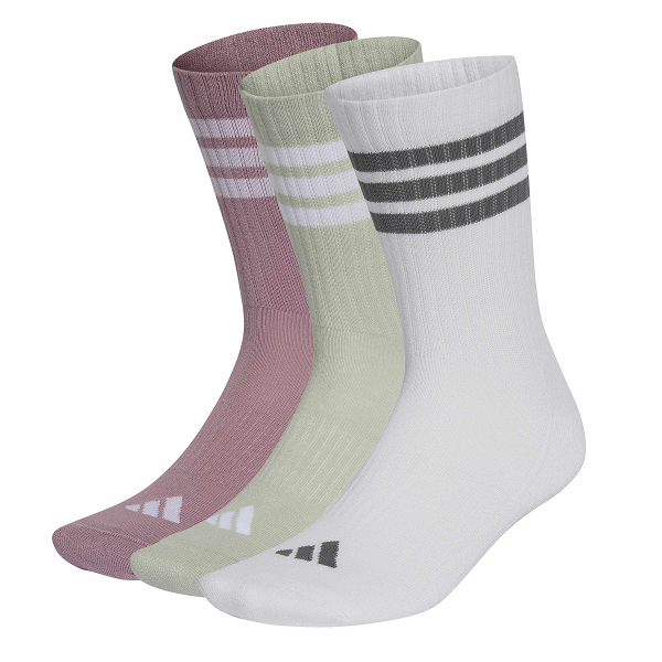 3STRIPES CUSHIONED SPORTSWEAR CREW SOCKS 3 PAIR PACK - KQ6773
