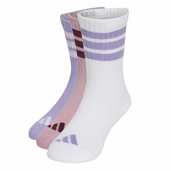 3STRIPES CUSHIONED SPORTSWEAR CREW SOCKS 3 PAIR PACK - KQ9222