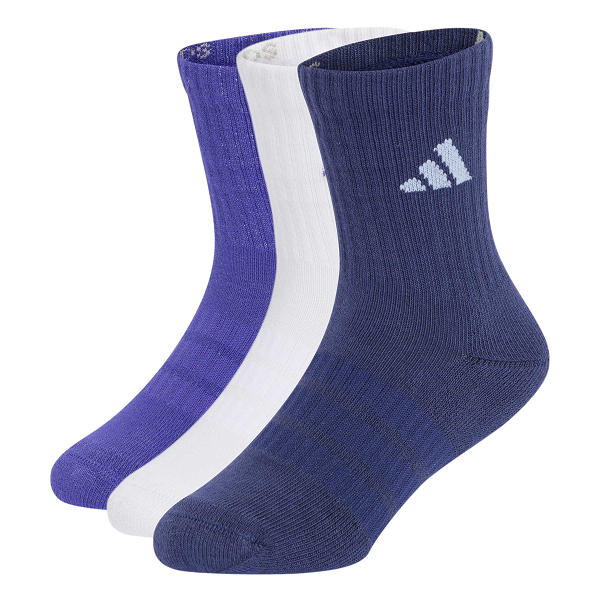 CUSHIONED SPORTSWEAR CREW SOCKS 3 PAIR PACK - KQ9228
