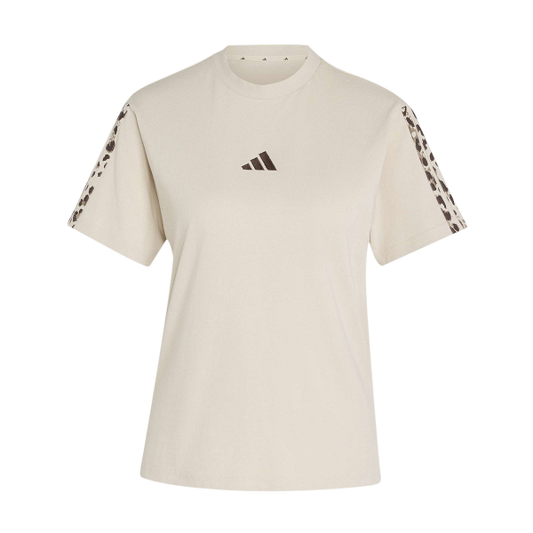 Seasonal Essentials Animal Print 3-Stripes T-Shirt - KT0407
