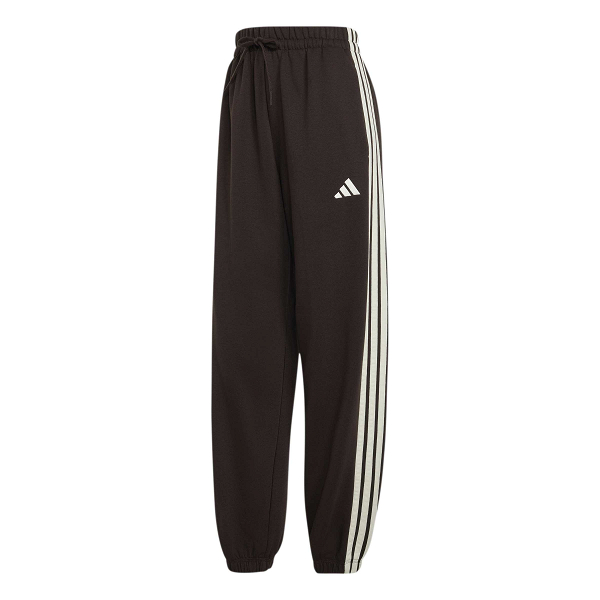 ESSENTIALS 3-STRIPES FLEECE LOOSE PANTS - KX0789