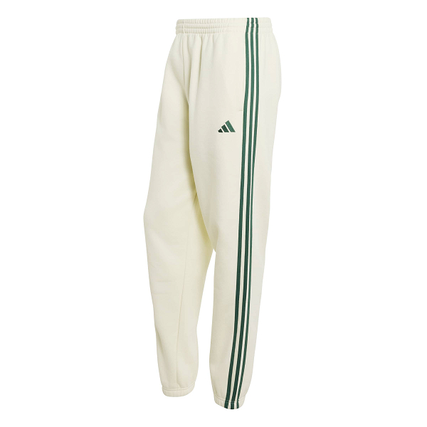 Essentials 3-Stripes Fleece Tapered Cuffed Pants - KY4135