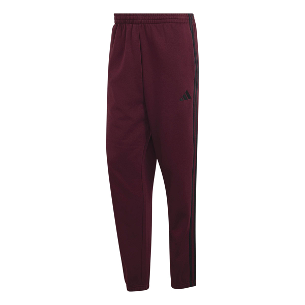 Essentials 3-Stripes Fleece Tapered Cuffed Pants - KY4137