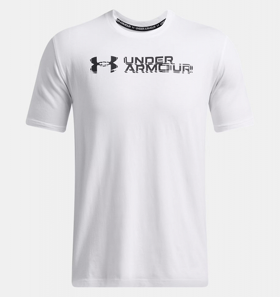 UA M SLICED WORDMARK 60/40S SS - 1386807