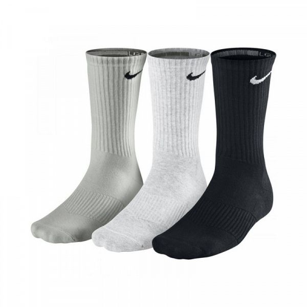 NIKE PERFORMANCE CUSHIONED CREW 3-PAIR - SX4700