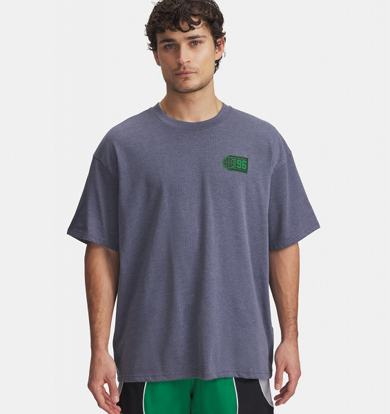 UA M HWT Hoops Courtside SS - 1390191