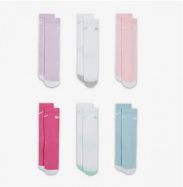 6PK NIKE SMILEY CREW - BN0996