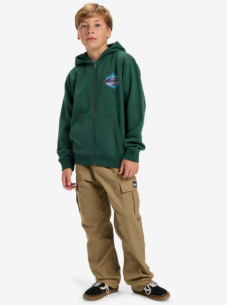 GRAPHIC ZIP HOODIE YOUTH - EQBFT03958