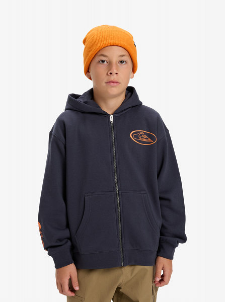 SALT WATER GRAPHIC ZIP YOUTH - EQBFT03962