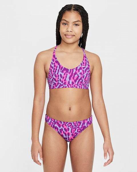 Lace Up Bikini Set - NESSF727