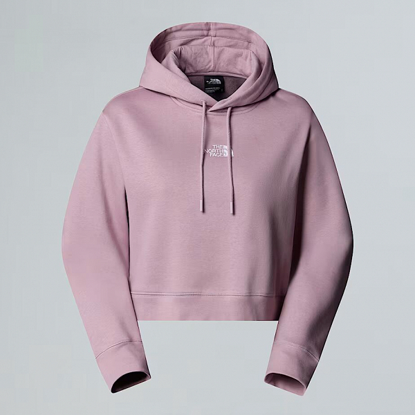 W ESSENTIAL CROP HOODIE - NF0A89EX
