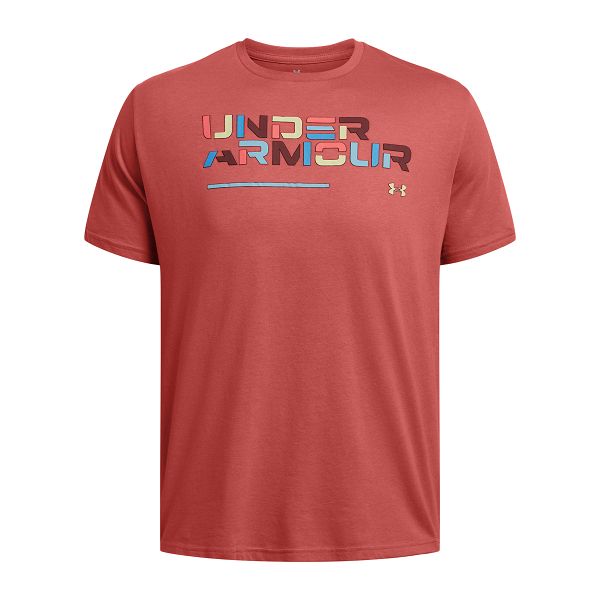 UA Colorblock Wordmark SS - 1382829