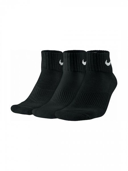 NIKE PERFORMANCE CUSHIONED QUARTER 3 PAIR SOCKS - SX4703