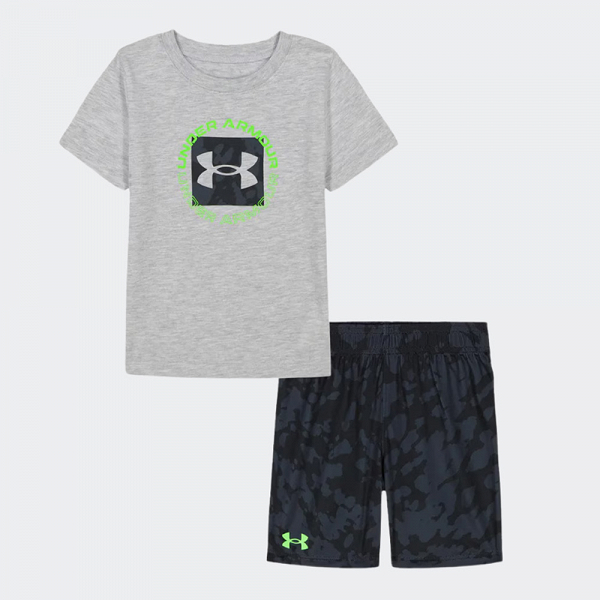 UA PRINTED SS SHORT SET - UASII27E