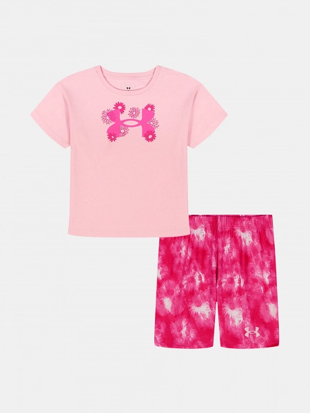 UA PRINTED BIKE SHORT SET - UASJI1RR
